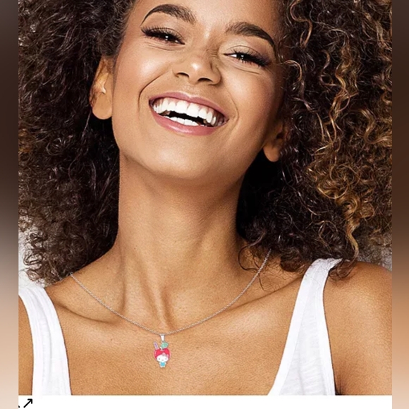 Hello Kitty as an Apple Sorbet -necklace - new in box - Picture 8 of 13